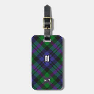 Etiqueta De Bagagem Clan Baird Tartan