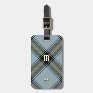Etiqueta De Bagagem Clan Bell Tartan