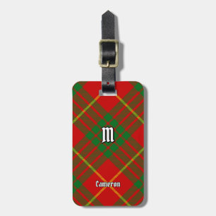Etiqueta De Bagagem Clan Cameron Tartan