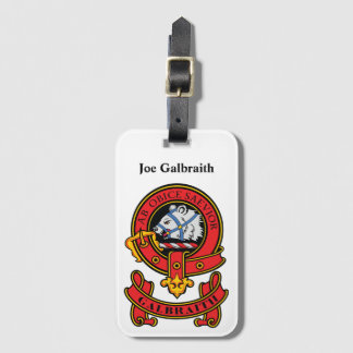 Etiqueta De Bagagem Clan Galbraith Tag