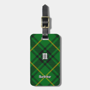 Etiqueta De Bagagem Clan MacArthur Tartan