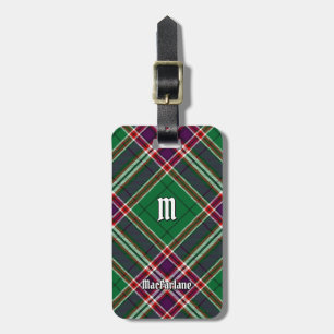 Etiqueta De Bagagem Clan MacFarlane Modern caçando Tartan