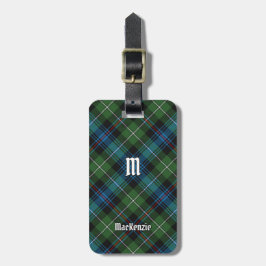 Etiqueta De Bagagem Clan MacKenzie Tartan Luartigo