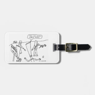 Etiqueta De Bagagem Clarinetville