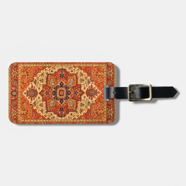 ETIQUETA DE BAGAGEM CLASSIC PERSIAN RUG (Frente Horizontal)