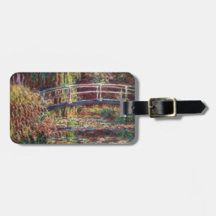 Etiqueta De Bagagem Claude Monet - Lago de Nenúfares, Harmonia Rosa