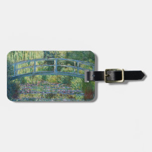 Etiqueta De Bagagem Claude Monet - Lago de nenúfares, Harmonia Verde