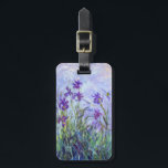 Etiqueta De Bagagem Claude Monet - Lilac Irises / Iris Mauves<br><div class="desc">Lilac Irises / Iris Mauves - Claude Monet,  1914-1917</div>