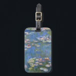 Etiqueta De Bagagem Claude Monet // Lírios De Água<br><div class="desc">Water Lily é uma série de aproximadamente 250 pinturas de óleo pelo impressionista francês Claude Monet (1840-1926). As pinturas retratam o jardim floral de Monet em Giverny e foram o principal foco da produção artística de Monet nos últimos 30 anos de sua vida. Essa reprodução é de alta resolução e...</div>