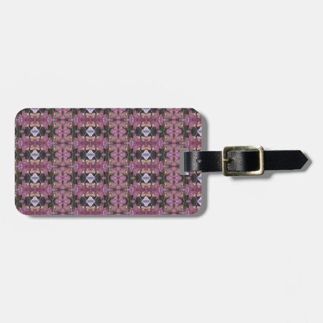 Etiqueta De Bagagem Clover Ikat 5 (Frente Horizontal)