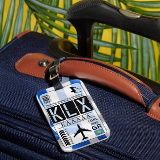 Etiqueta De Bagagem Código do Aeroporto de Kalamata KLX