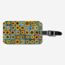 Colagem de girassóis