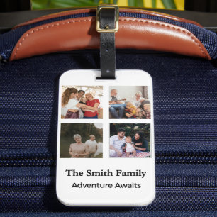 Etiqueta De Bagagem Colar de Fotos Personalizado para Bagagem de Viage