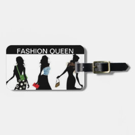 ETIQUETA DE BAGAGEM COLEÇÃO SHOPPING QUEEN