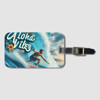 Etiqueta De Bagagem Coleção Waves & Wanderlust