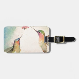 Etiqueta De Bagagem colibris