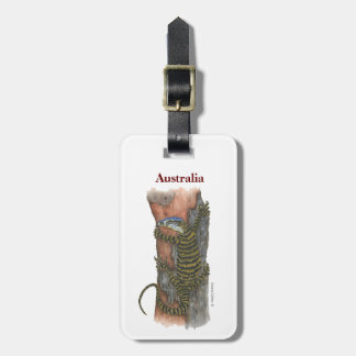 Etiqueta De Bagagem Collection Lizard Luggage Tag