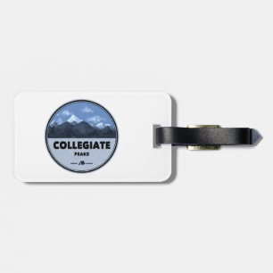 Etiqueta De Bagagem Collegiate Peaks Colorado Camping