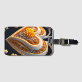 Etiqueta De Bagagem “Colorful Heart, Powerful Soul”