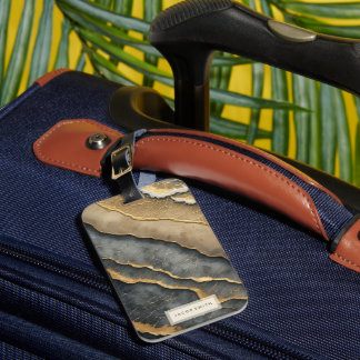 Etiqueta de Bagagem com Nome e Endereço Personaliz