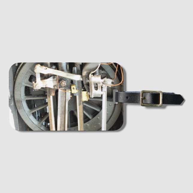 ETIQUETA DE BAGAGEM COMBOIOS DE VAPOR (Frente Horizontal)