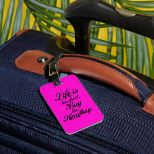 Etiqueta De Bagagem Compre a cor do costume da bolsa