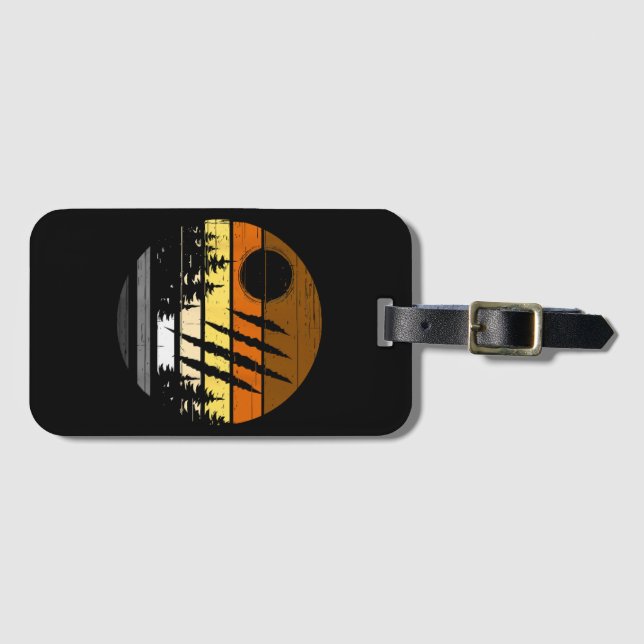 Etiqueta De Bagagem Comunidade de Ursos, Vestígios De Gay (Frente Horizontal)