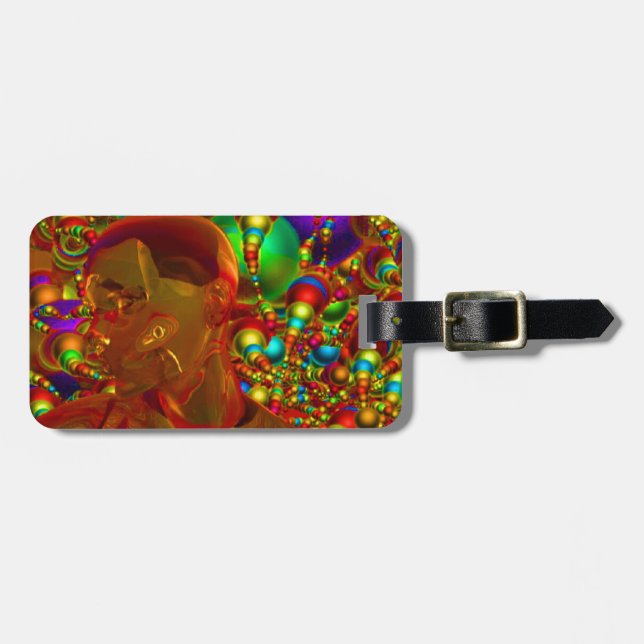 Etiqueta De Bagagem Conexão (Frente Horizontal)