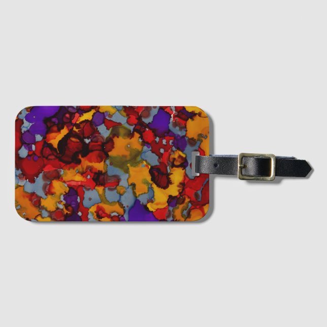 Etiqueta De Bagagem Confetti Nightmare (Frente Horizontal)