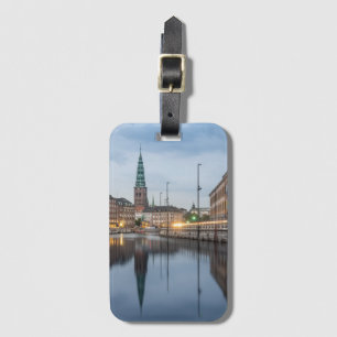 Etiqueta De Bagagem Copenhaga Dinamarca