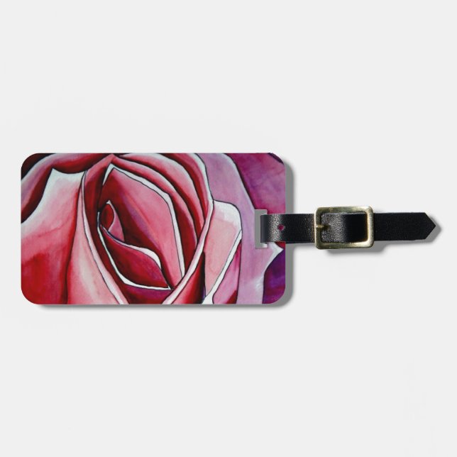 Etiqueta De Bagagem Cor abstrato (Frente Horizontal)