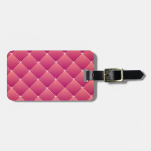 Etiqueta De Bagagem Cor-de-rosa com filtro