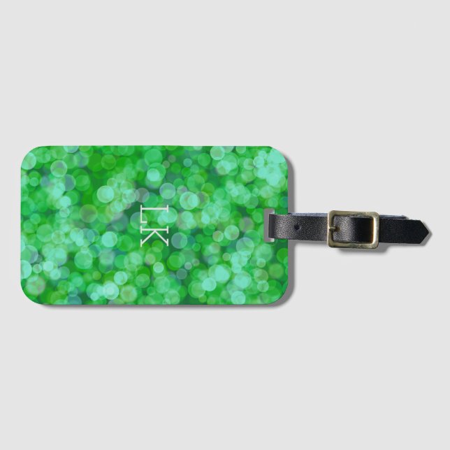 Etiqueta De Bagagem Cor flutuante (Frente Horizontal)