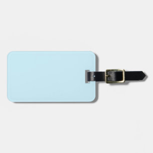 Etiqueta De Bagagem cor personalizada pastel simples mínima sólida per