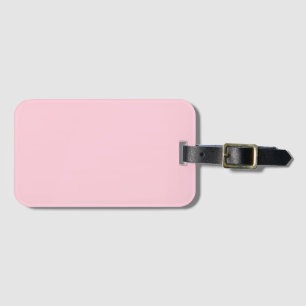 Etiqueta De Bagagem cor personalizada pastel simples mínima sólida per