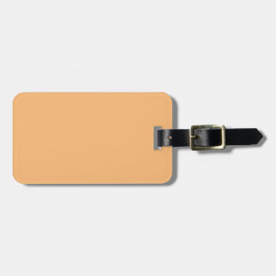 Etiqueta De Bagagem cor personalizado de cor sólida minimal simples   