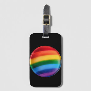 Etiqueta De Bagagem Cores do Arco-íris - LGBTQ+