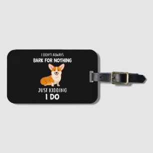 Etiqueta De Bagagem Corgi