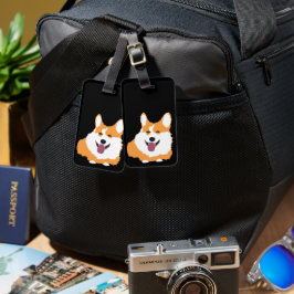 Etiqueta De Bagagem Corgi Dog Pet