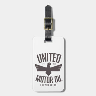 Etiqueta De Bagagem Corporação United Motor Oil,