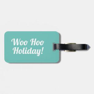 Etiqueta De Bagagem Corteje o Tag engraçado da bagagem do feriado d