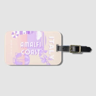 Etiqueta De Bagagem Costa Amalfi, Viagem, Pré-Pol, Viagem, Pastel