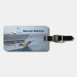 Etiqueta De Bagagem Costume bonito do arco