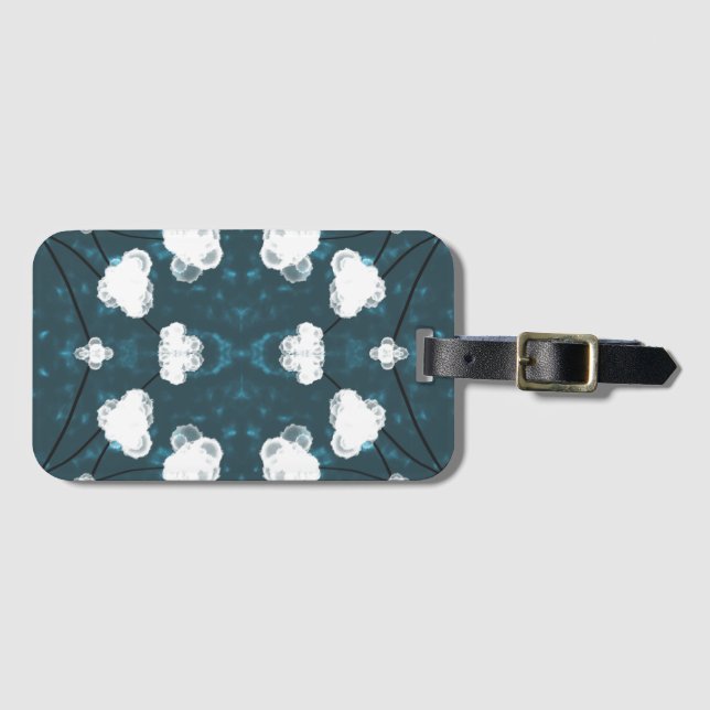 Etiqueta De Bagagem Cotton Gem (Frente Horizontal)