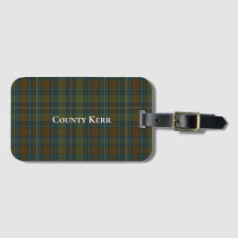 Etiqueta De Bagagem County Kerr Tartan