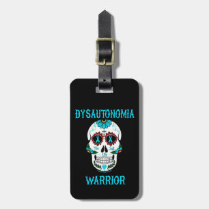 Etiqueta De Bagagem Crânio… Dysautonomia do guerreiro/açúcar