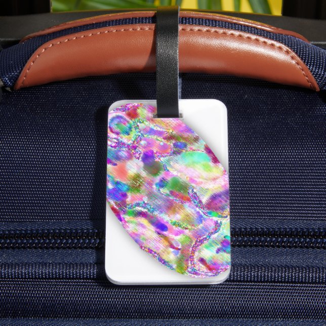 Etiqueta De Bagagem Criação óptica (Verso Insitu 4)