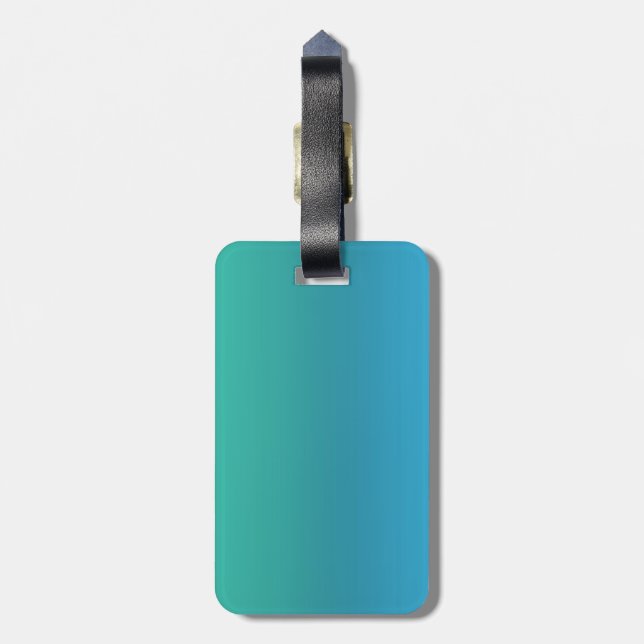 Etiqueta De Bagagem Crianças na sala convidada Deco: Impressões únicos (Traseira Vertical)