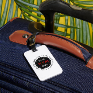 Etiqueta De Bagagem Crie seu próprio - Personalizado, com marca/person