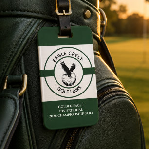 Etiqueta De Bagagem Crie Seu Próprio Torneio de Golfe Personalizado